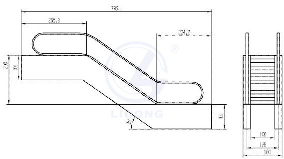 LG-DTF02型  扶梯部件安装与调整实训设备（工程型）